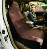 Pet Life Open Road Mess-Free Single Seated Safety Car Seat Cover Protector For Dog, Cats, And Children - Brown
