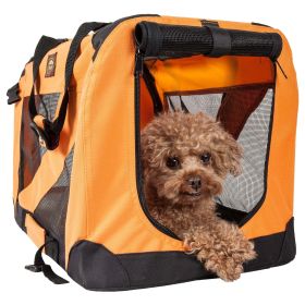 Folding Zippered 360 Vista View House Pet Crate - X-Small
