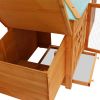 Outdoor Chicken Coop - Brown