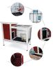 Guinea Pig Cage Rabbit Hutch Bunny with Pull Out Tray - Default