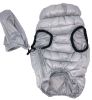 Pet Life 'Pursuit' Quilted Ultra-Plush Thermal Dog Jacket - Grey - Medium