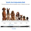 Dog Training Collar Receiver IP67 Waterproof Dog Bark Shock Collar Accessories Adjustable Belt - Black