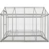 Outdoor Aviary Aluminum 70"x95.3"x75.6" - Grey