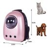Pet Breathable Traveling Backpack - Pink