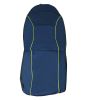 Pet Life Open Road Mess-Free Single Seated Safety Car Seat Cover Protector For Dog, Cats, And Children - Blue