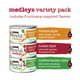 Purina Beneful Medleys Wet Dog Food Variety Pack Chicken Lamb Beef 3 oz Cans (30 Pack) - Purina Beneful