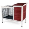 Guinea Pig Cage Rabbit Hutch Bunny with Pull Out Tray - Default