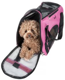 Airline Approved Altitude Force Sporty Zippered Fashion Pet Carrier - Large