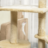 Living Room Pet Play Condo Scratching Posts Ladder For Cat Play Tree - As pic show - Pets