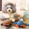 Dog Squeak Toys Wild Goose Sounds Toy Cleaning Teeth Puppy Dogs Chew Supplies Training Household Pet Dog Toys accessories - Blue