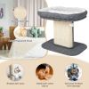 Kitten Activity Center With Condo Modern Cat Tree Tower Cat Activity Tower - Grey - Pets