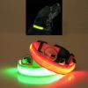 LED PET Safety Halo Style Collar - RED - MEDIUM