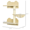 Kitten Activity Center With Condo Modern Cat Tree Tower Cat Activity Tower - Beige - Pets