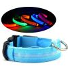 LED PET Safety Halo Style Collar - RED - MEDIUM