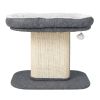 Kitten Activity Center With Condo Modern Cat Tree Tower Cat Activity Tower - Grey - Pets